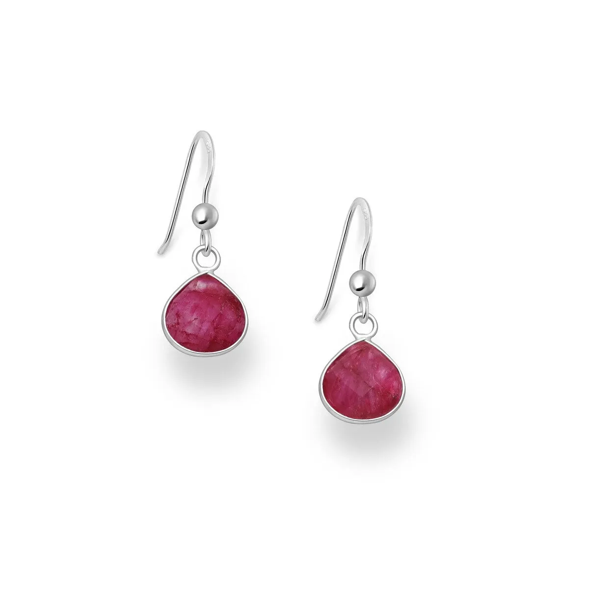 Sterling Silver Gemstone Drop Earrings sold by Zulily