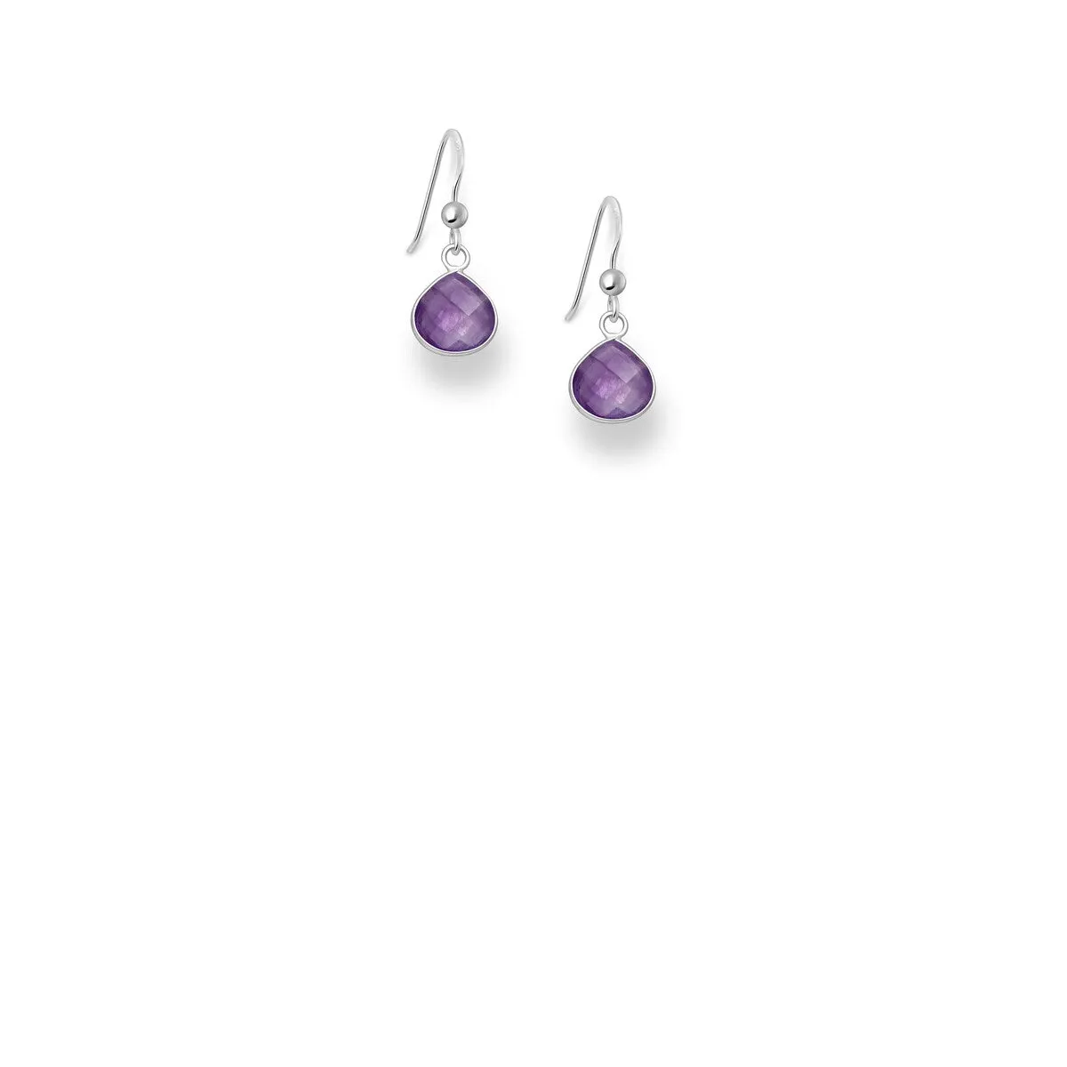 Sterling Silver Gemstone Drop Earrings sold by Zulily product image thumbnail 3