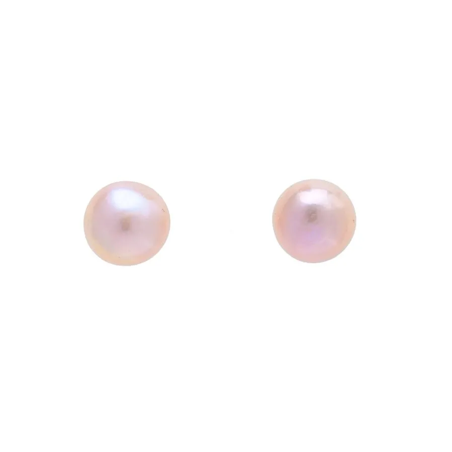 Cultured Pearl Stud Earrings sold by Zulily