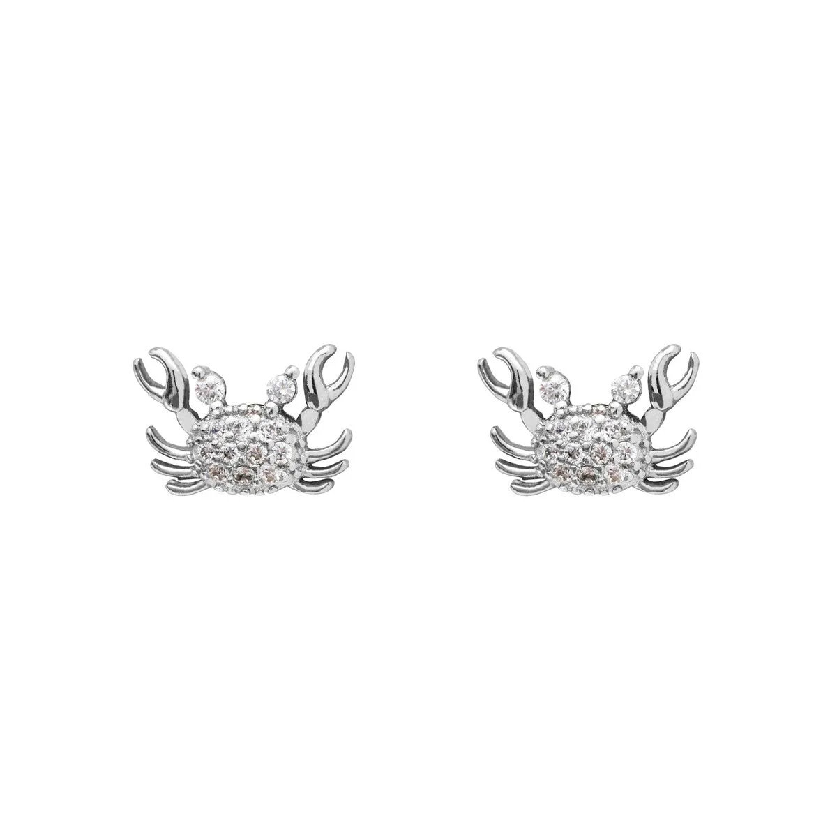 Sterling Silver Cubic Zirconia Stud Earrings sold by Zulily