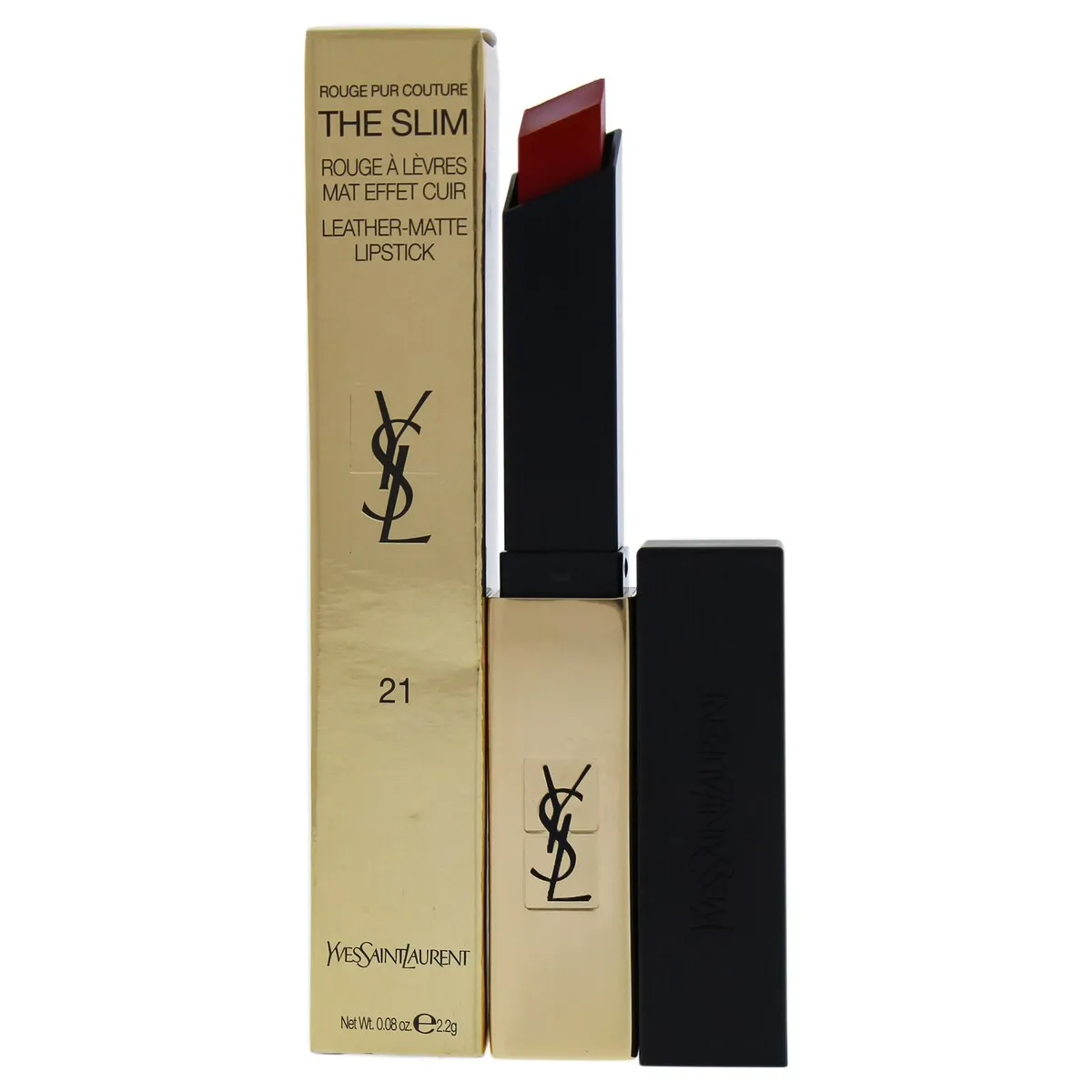 Rouge Pur Couture The Slim Matte Lipstick - 21 Rouge Paradoxe 0.08oz - 21 Rouge Paradoxe - 0.08 oz sold by Zulily