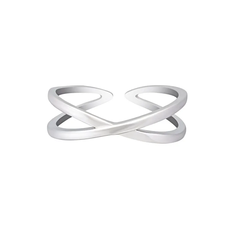 Sterling Silver Crossover Toe Ring sold by Zulily