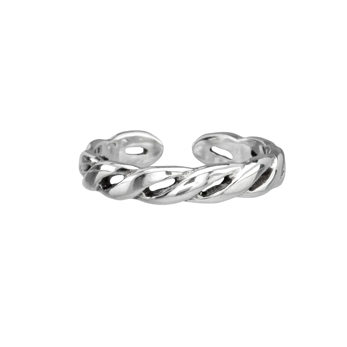 Sterling Silver Twisted Toe Ring sold by Zulily