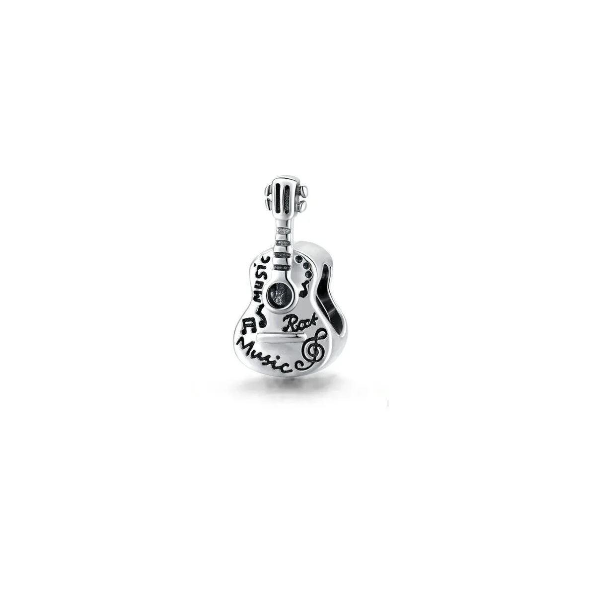 Sterling Silver Guitar Charm sold by Zulily