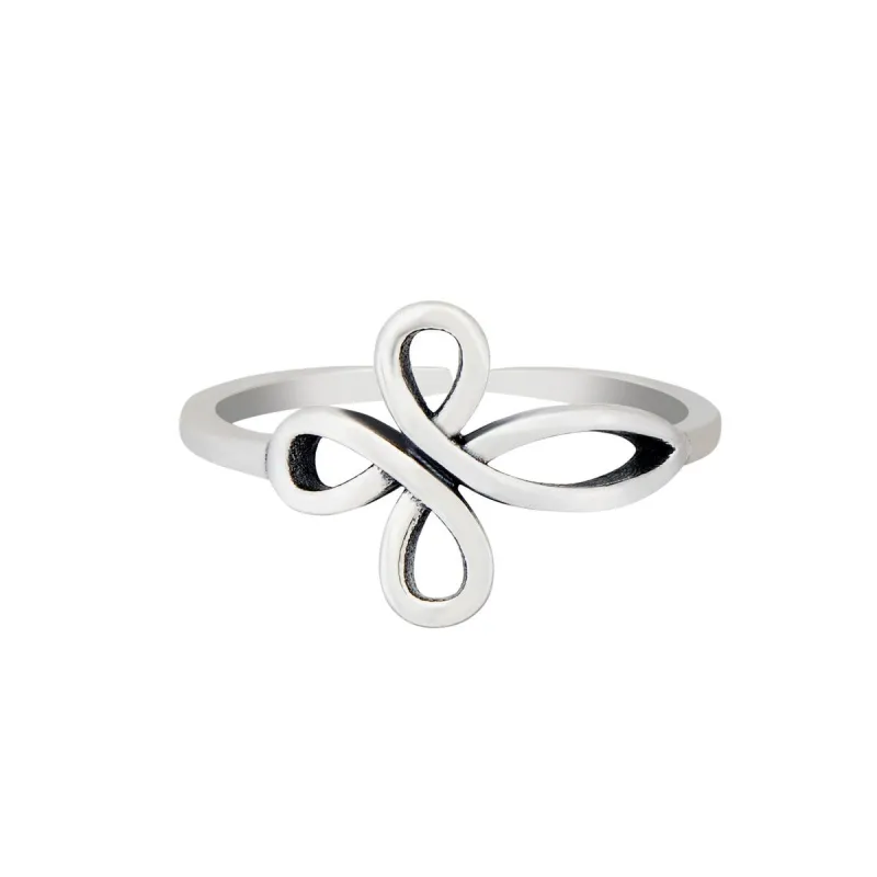 Sterling Silver Looped Cross Toe Ring sold by Zulily