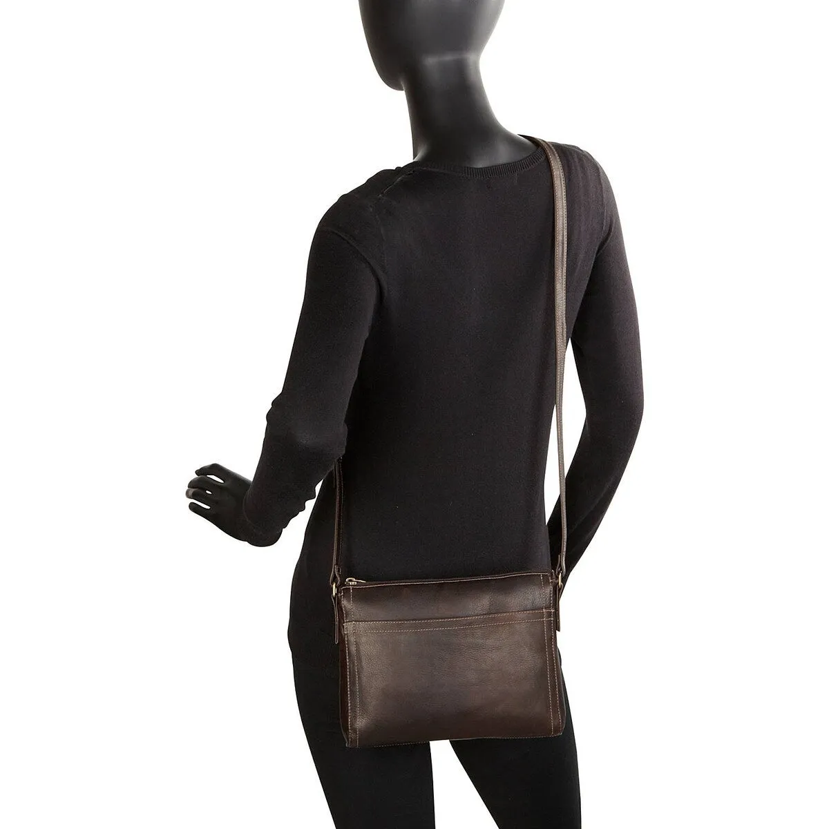 Le Donne Leather Finte Crossbody sold by Zulily product image thumbnail 2