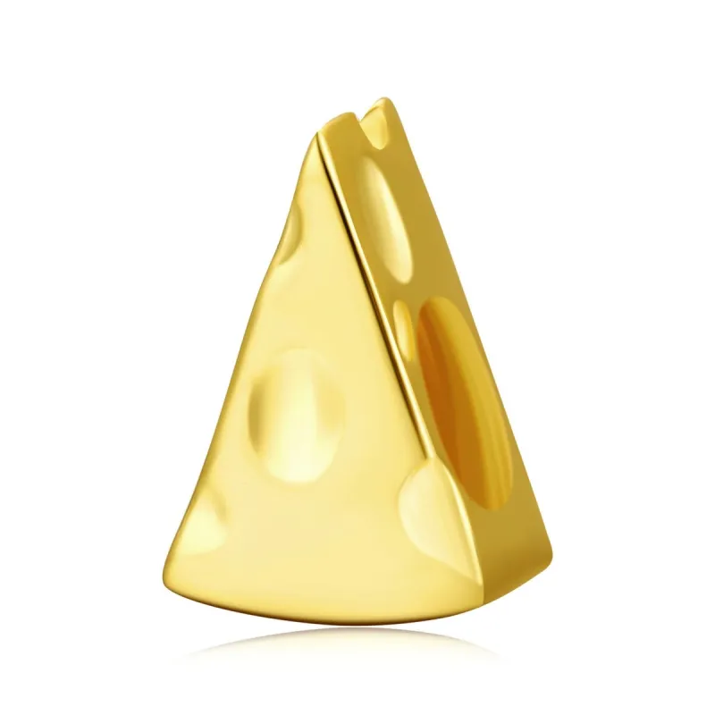 Sterling Silver Cheese Triangle Charm sold by Zulily