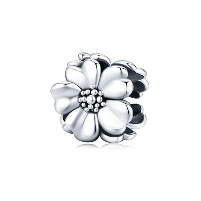Sterling Silver Flower Charm Bead sold by Zulily