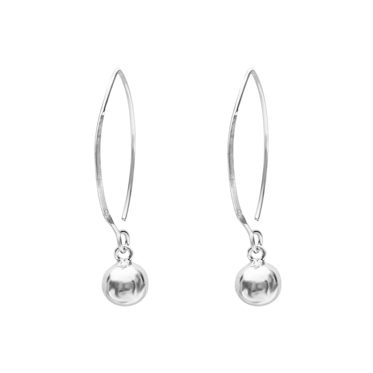 Sterling Silver Ball Drop Earrings sold by Zulily