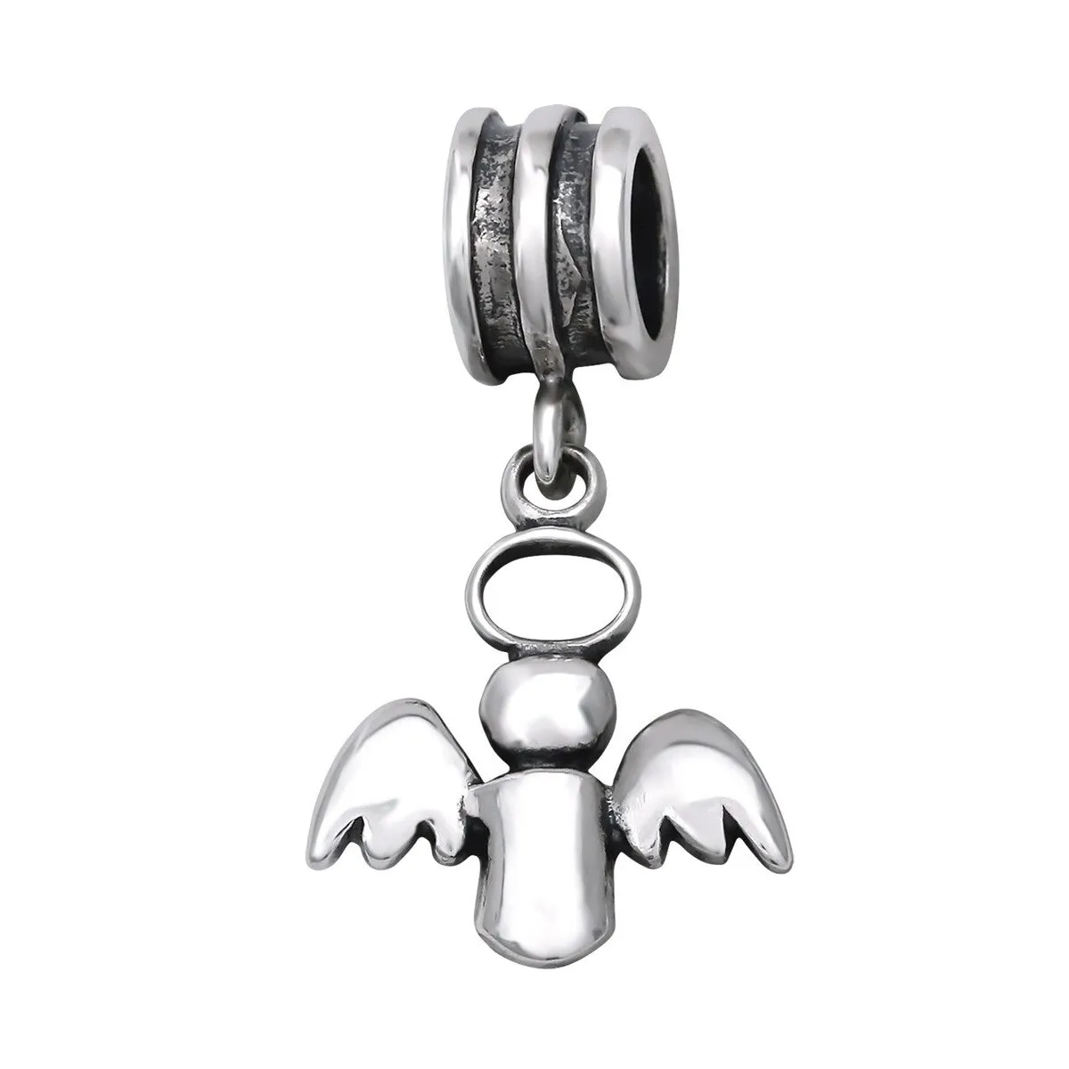 Sterling Silver Hanging Angel Charm sold by Zulily