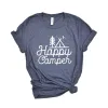 Happy Camper Tent Short Sleeve Crewnneck Tee sold by Zulily
