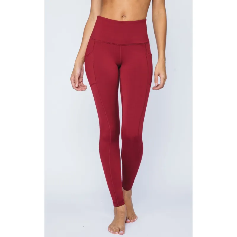 90 Degree By Reflex Cold Gear High Waist Fleece Lined Legging with Side Pockets sold by Zulily