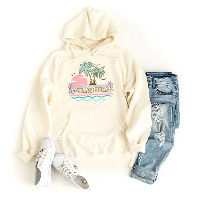Beach Bum Stripes Graphic Hoodie sold by Zulily