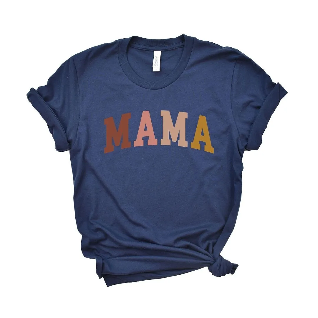 Mama Colored Arch Short Sleeve Crewnneck Tee sold by Zulily product image thumbnail 2