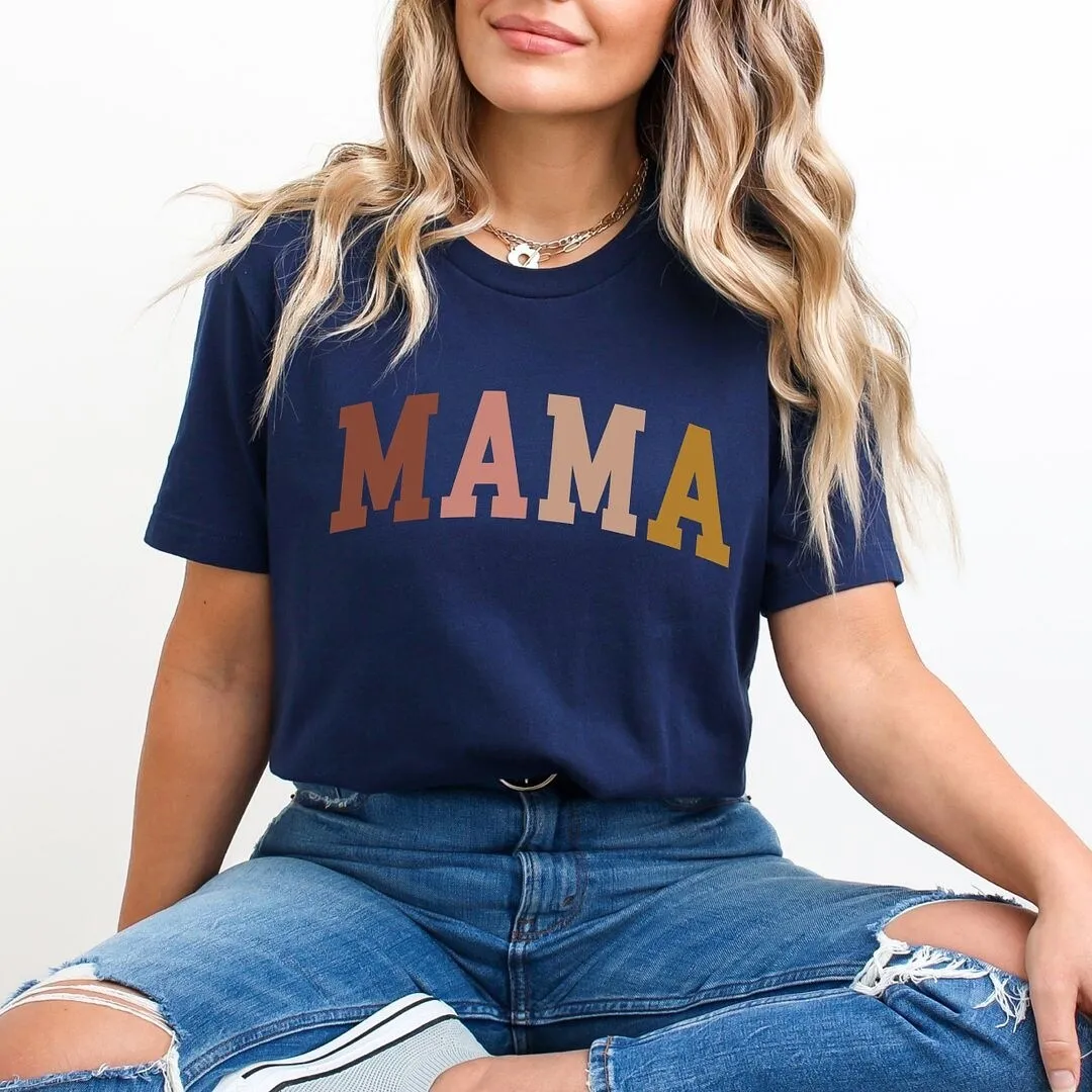 Mama Colored Arch Short Sleeve Crewnneck Tee sold by Zulily product image thumbnail 3