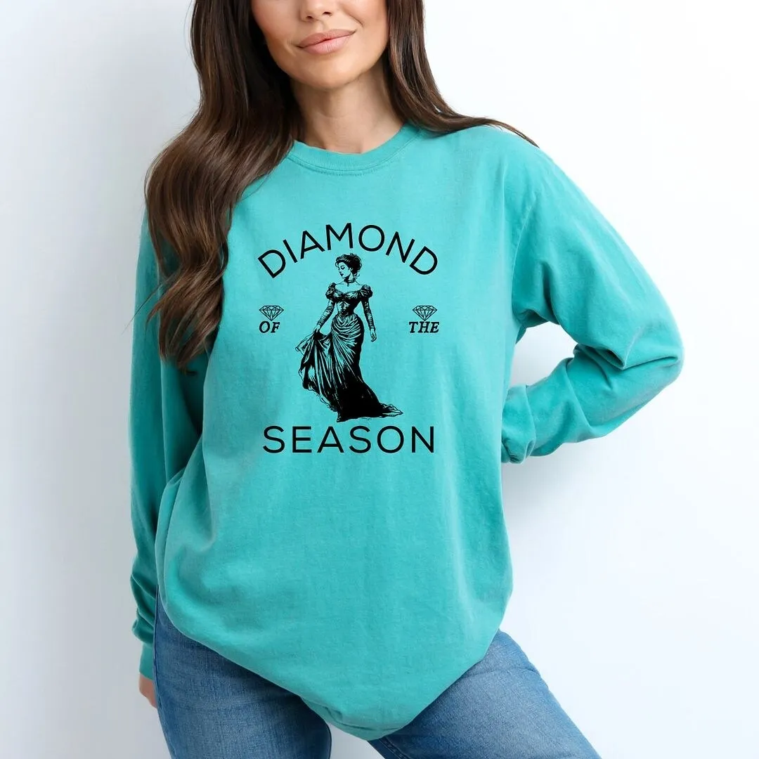 Diamond Season Garment Dyed Long Sleeve sold by Zulily product image thumbnail 3