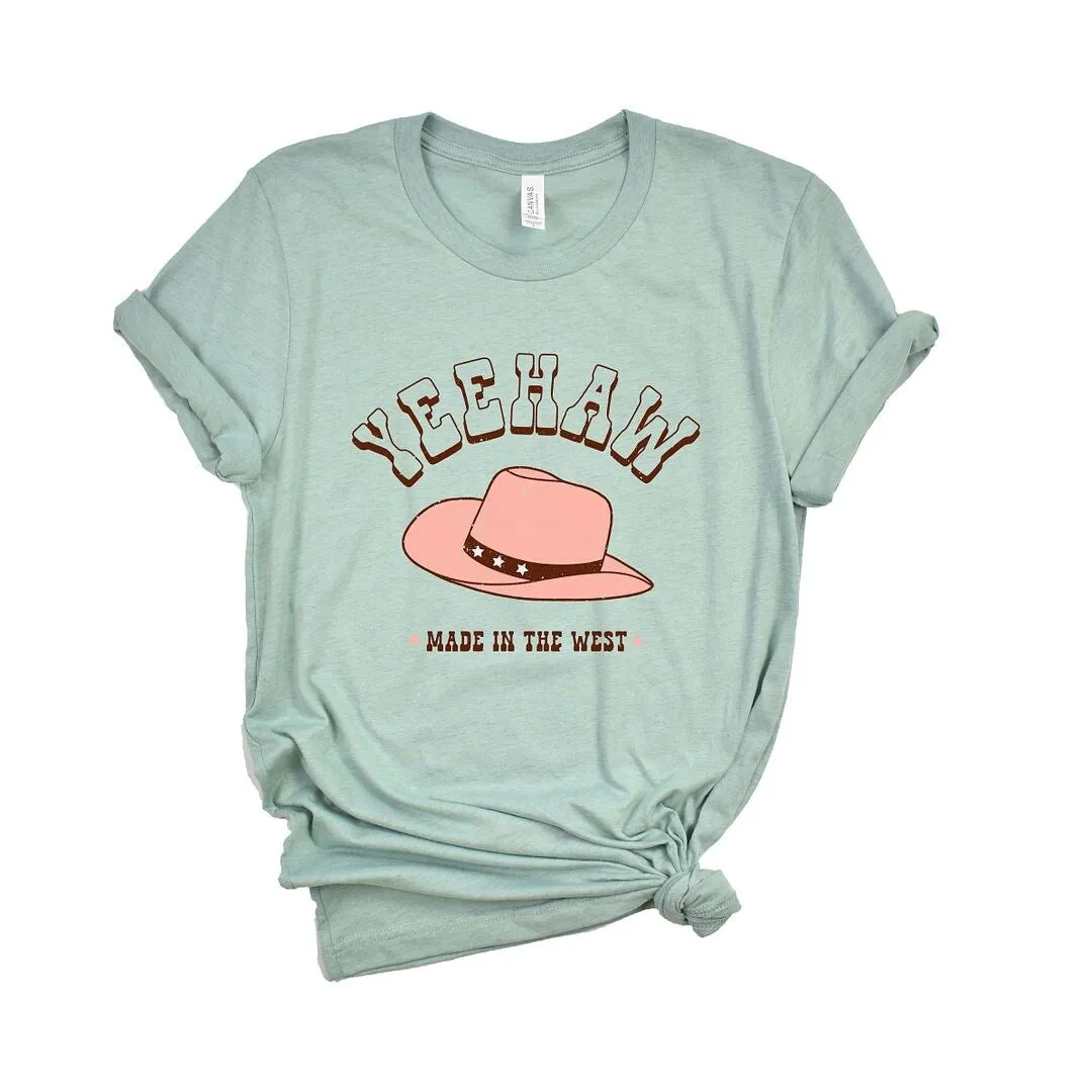Yeehaw Made in the West Short Sleeve Crewnneck Tee sold by Zulily product image thumbnail 2