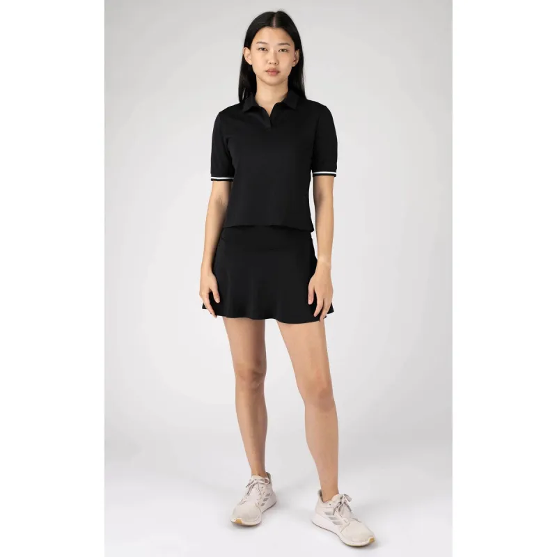 90 Degree By Reflex Dynamic Pique Polo Tee sold by Zulily