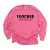 Teacher Live Love Learn Garment Dyed Long Sleeve sold by Zulily