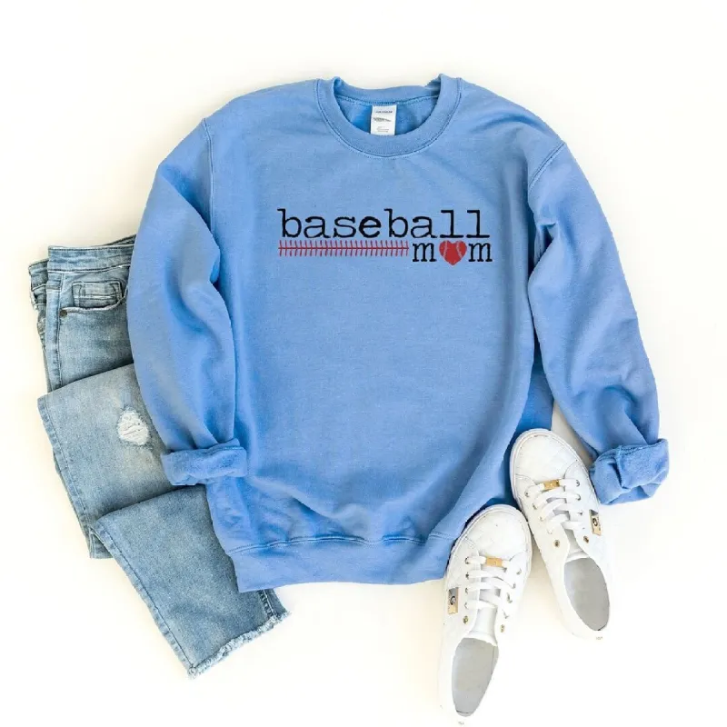 Baseball Mom Colorful Graphic Sweatshirt sold by Zulily