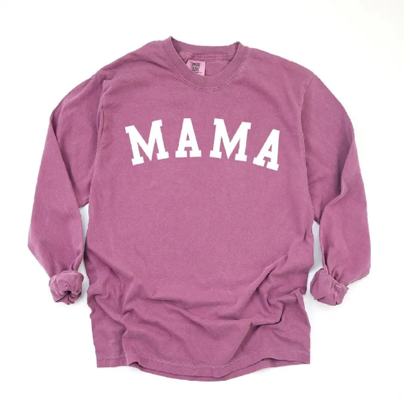 Mama Bold Garment Dyed Long Sleeve sold by Zulily