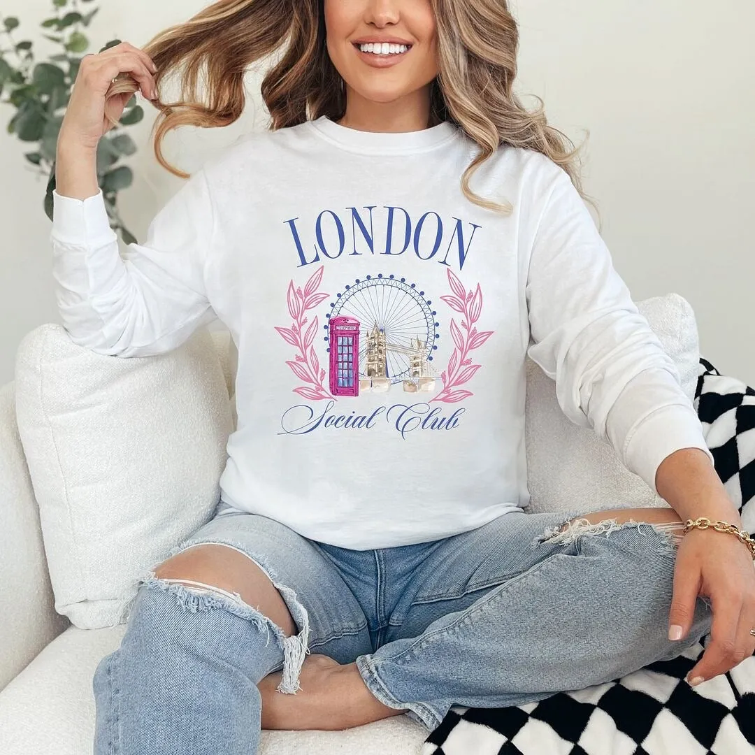 London Social Club Garment Dyed Long Sleeve sold by Zulily product image thumbnail 2