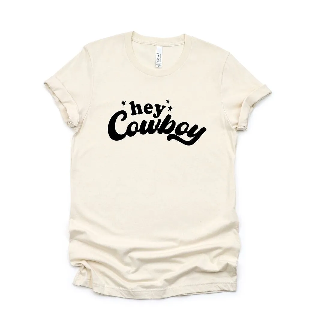 Hey Cowboy Stars Short Sleeve Crewnneck Tee sold by Zulily product image thumbnail 2
