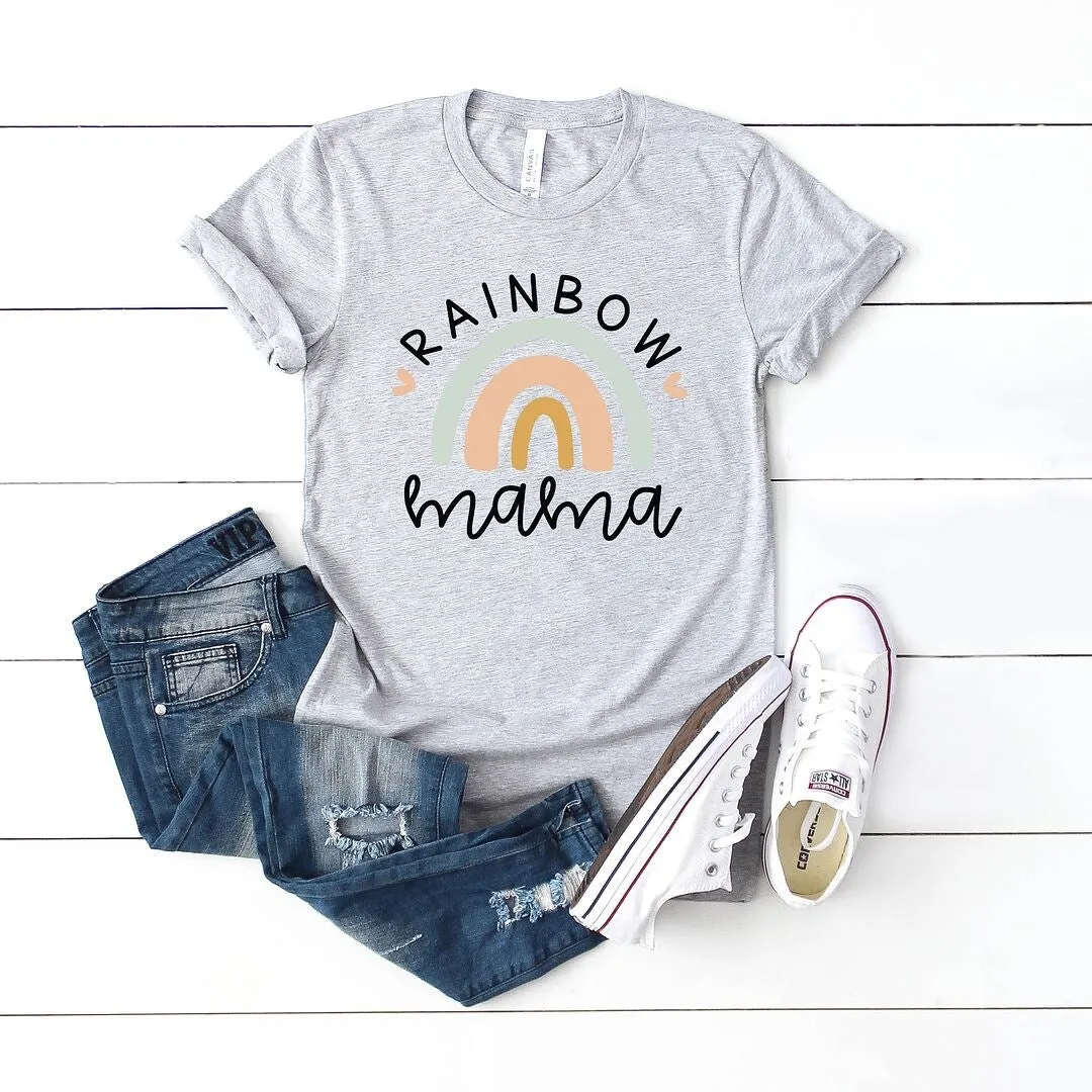 Rainbow Mama Short Sleeve Crewnneck Tee sold by Zulily