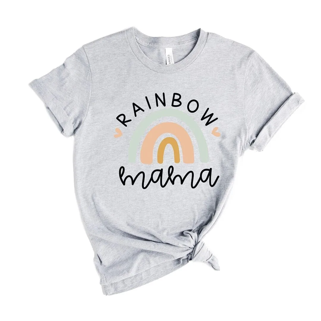 Rainbow Mama Short Sleeve Crewnneck Tee sold by Zulily product image thumbnail 2