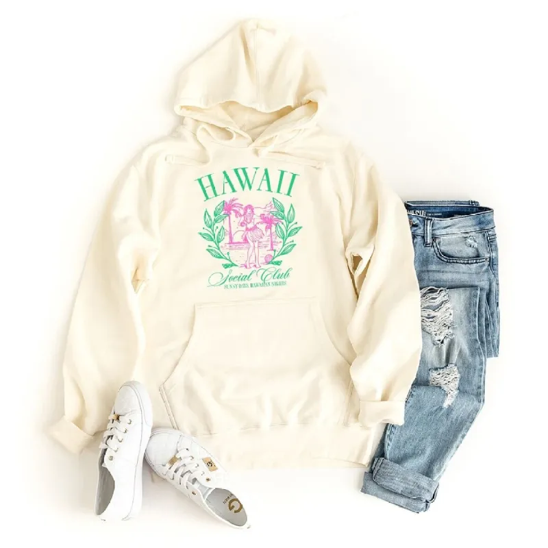 Hawaii Social Club Graphic Hoodie sold by Zulily