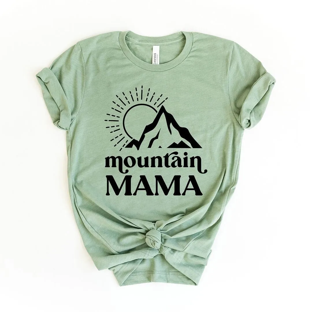 Mountain Mama Sun Short Sleeve Crewnneck Tee sold by Zulily product image thumbnail 2