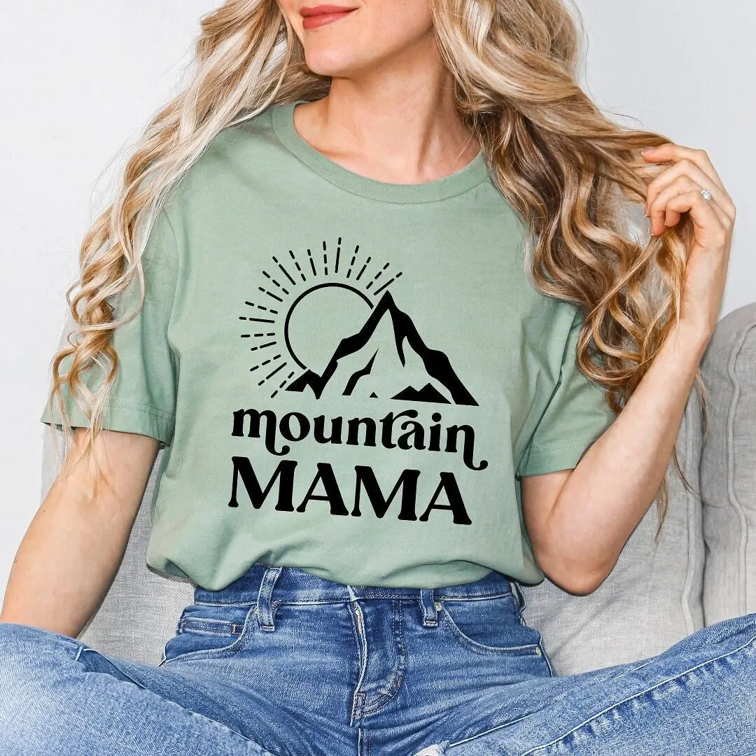 Mountain Mama Sun Short Sleeve Crewnneck Tee sold by Zulily product image thumbnail 3