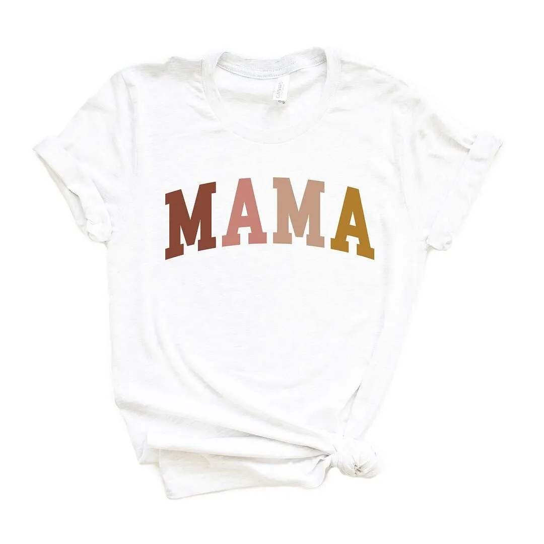 Mama Colored Arch Short Sleeve Crewnneck Tee sold by Zulily product image thumbnail 2