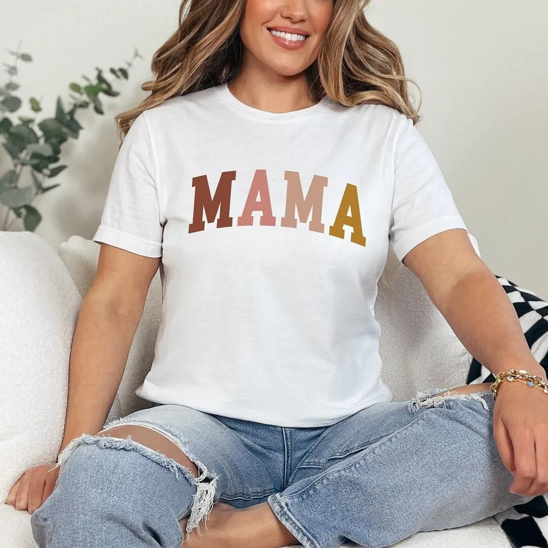Mama Colored Arch Short Sleeve Crewnneck Tee sold by Zulily product image thumbnail 3