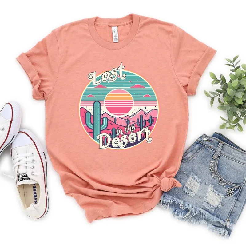 Lost in the Desert Short Sleeve Crewnneck Tee sold by Zulily