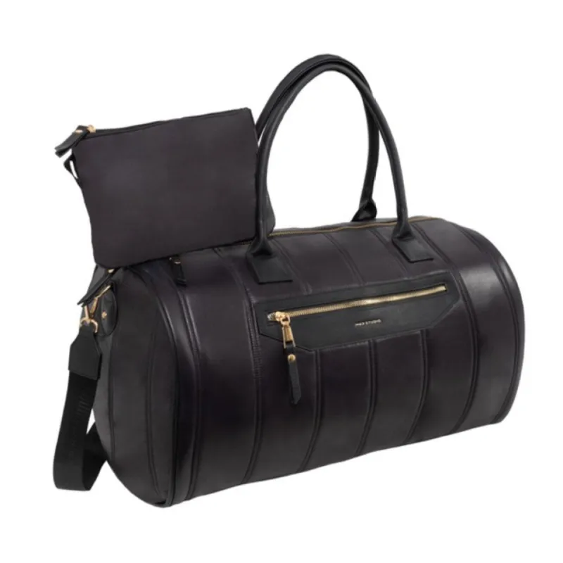 Max Studio Nylon Tubular Quilted Roll Duffel Bag sold by Zulily