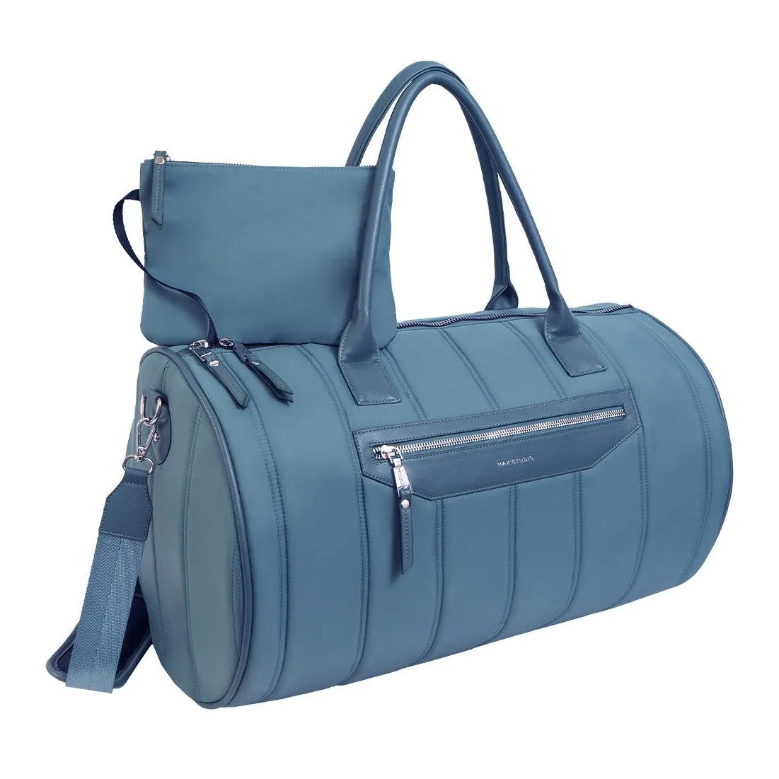 Max Studio Nylon Tubular Quilted Roll Duffel Bag sold by Zulily product image thumbnail 2