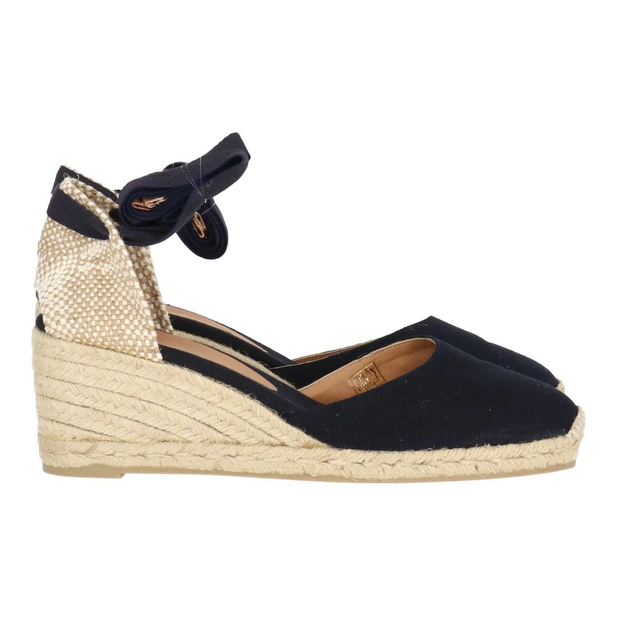 Castaner Womens Black Wedge sold by Zulily product image thumbnail 2