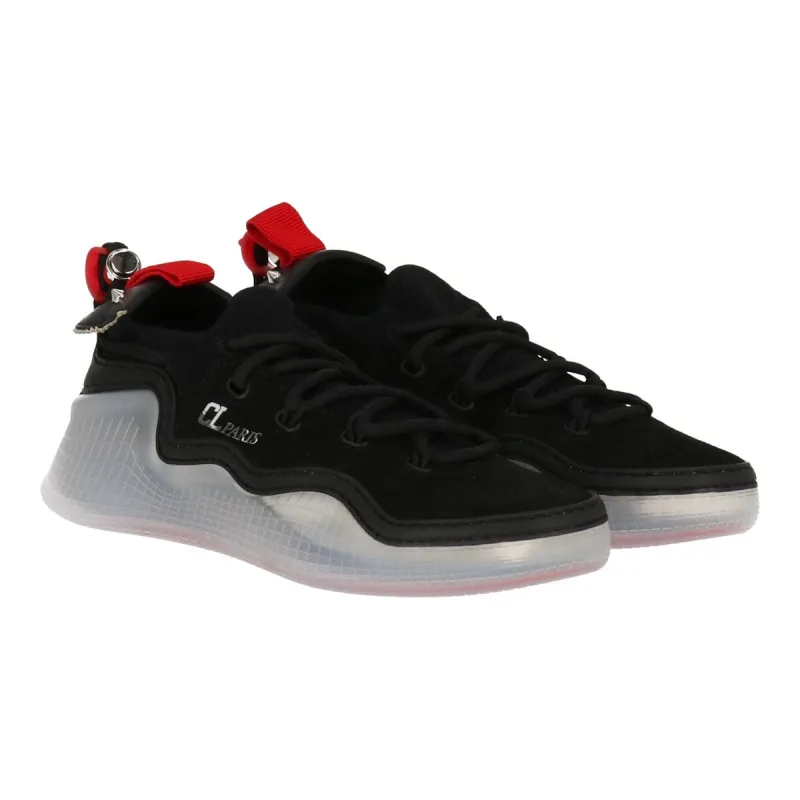 Christian Louboutin Womens Black Sneaker sold by Zulily