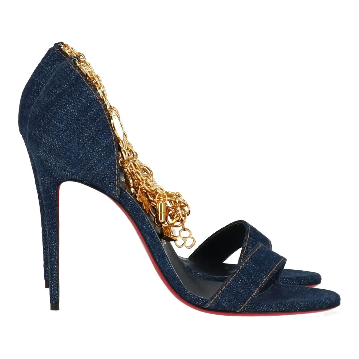 Christian Louboutin Womens Blue Sandal sold by Zulily product image thumbnail 2