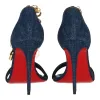 Christian Louboutin Womens Blue Sandal sold by Zulily