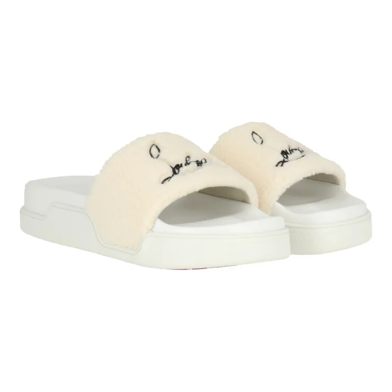Christian Louboutin Women's White Sandal sold by Zulily