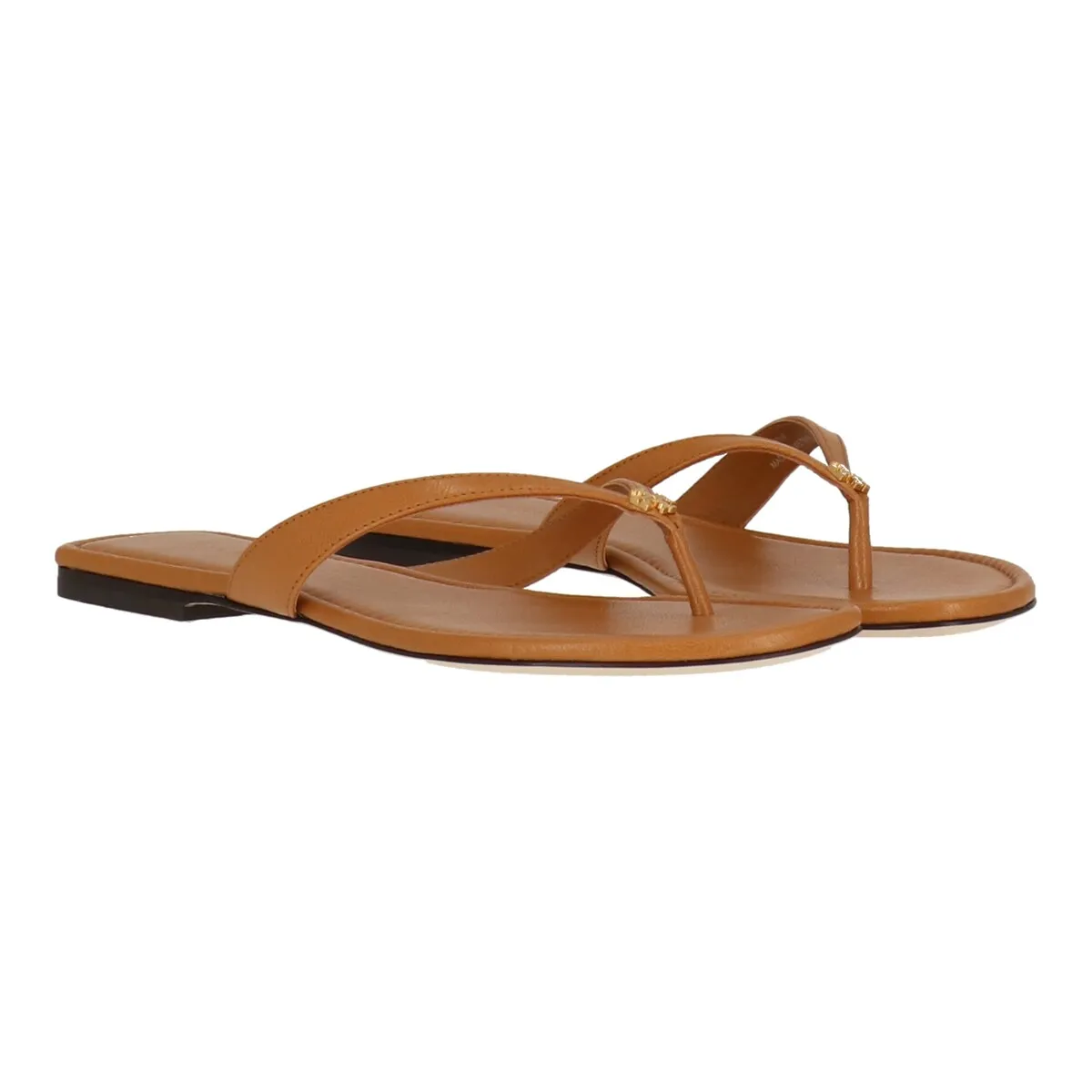 Tory Burch Womens Brown Classic Flip Flop sold by Zulily