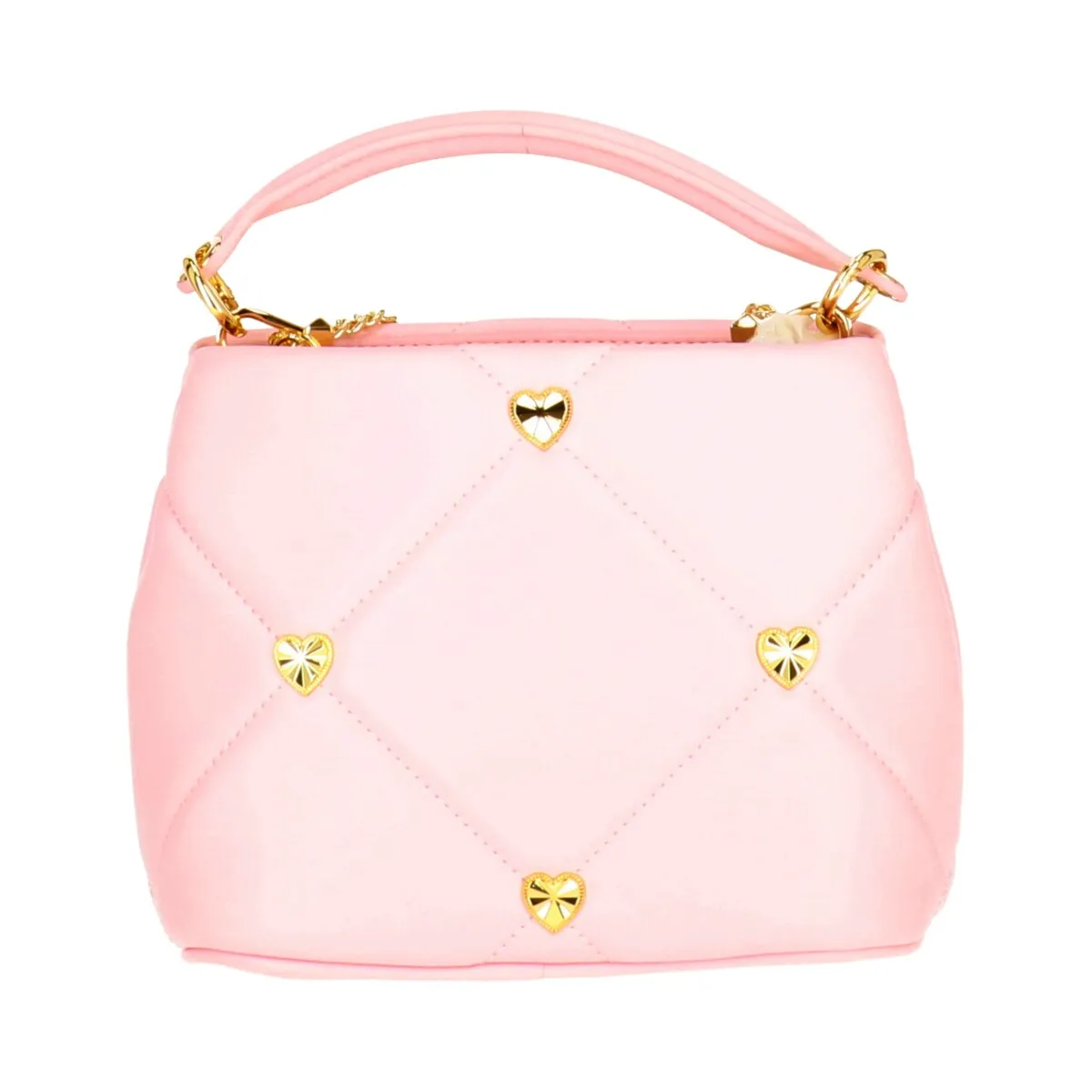 Love Moschino Womens Light Pink Shoulder Bag sold by Zulily product image thumbnail 3
