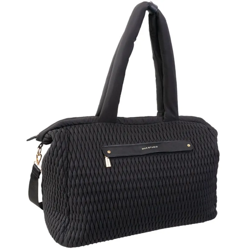 Max Studio Nylon Quilted Duffel Bag sold by Zulily