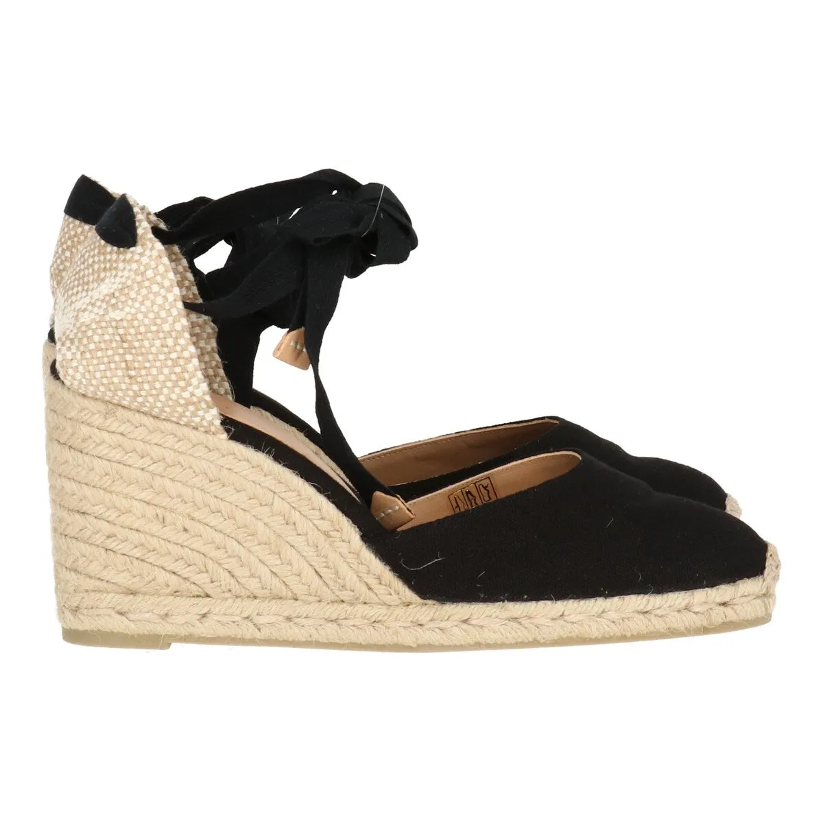 Castaner Womens Black Wedge sold by Zulily product image thumbnail 2