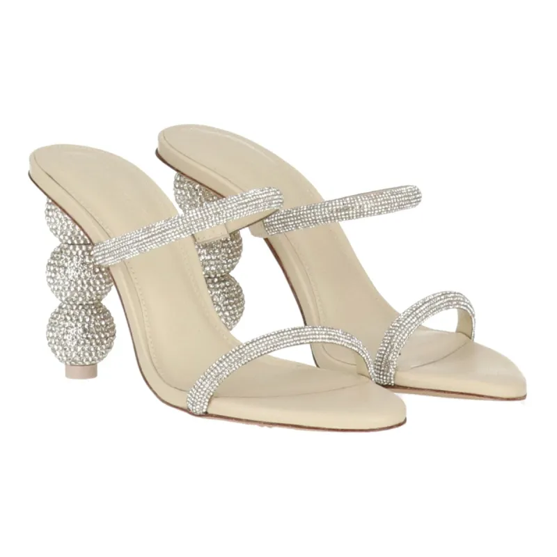 Cult Gaia Womens Off White Mule sold by Zulily