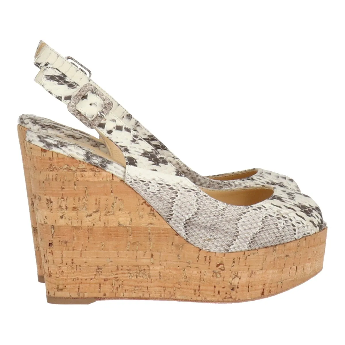 Christian Louboutin Womens Animal Print Sandal sold by Zulily product image thumbnail 2