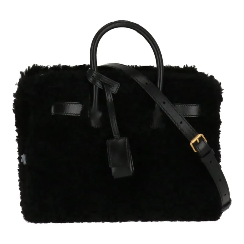 Yves Saint Laurent Womens Black Tote Bag sold by Zulily