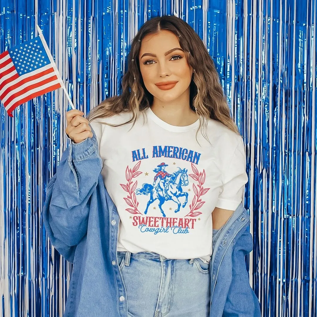 All American Sweetheart Short Sleeve Crewnneck Tee sold by Zulily product image thumbnail 3